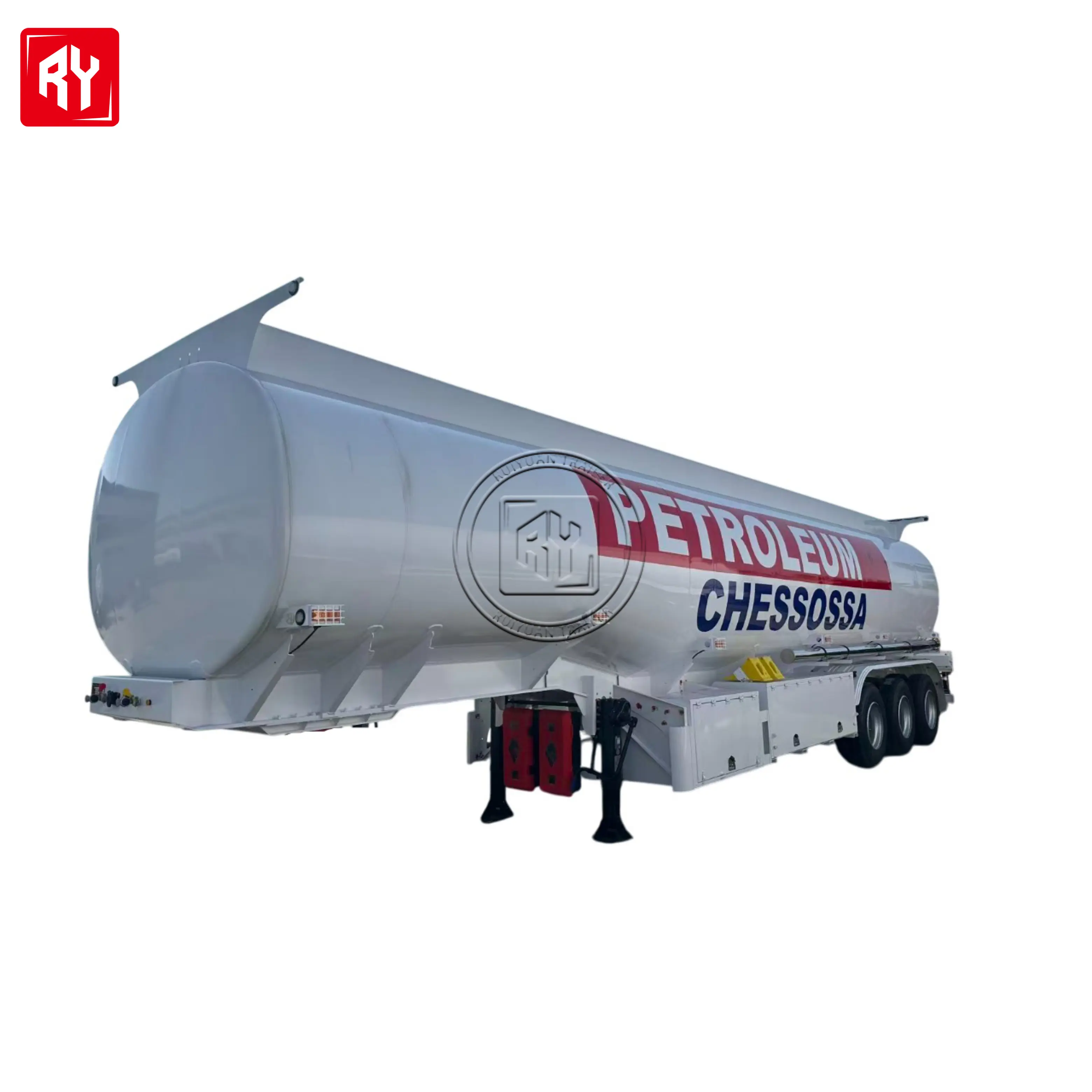 3 aksler benzinolie tank brændstoftanks semi trailer